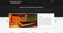Desktop Screenshot of finlandshuset.com
