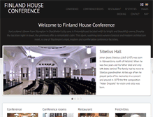 Tablet Screenshot of finlandshuset.com